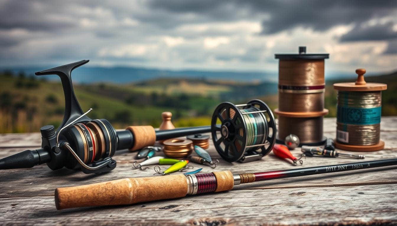 distance casting gear setup