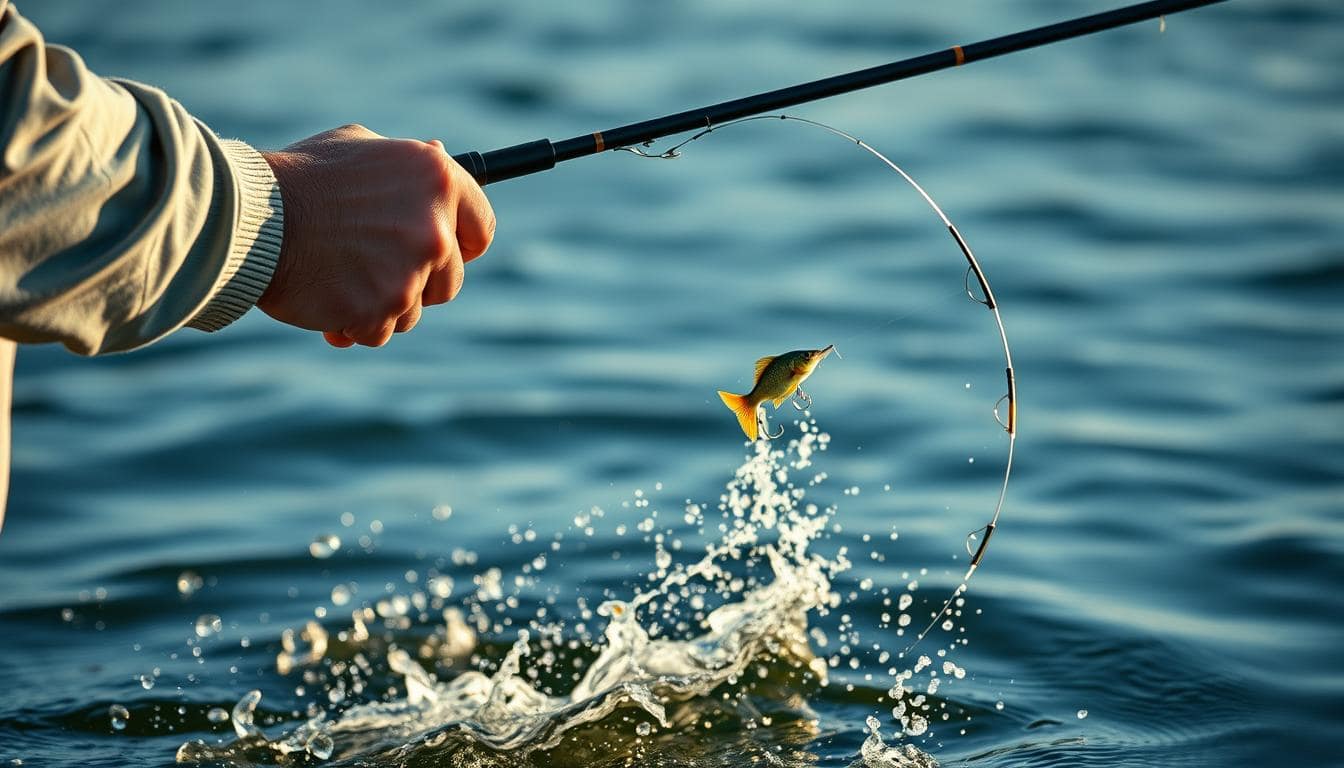jerk retrieve fishing