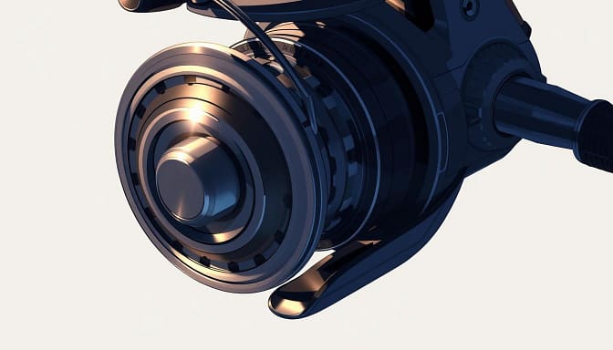 A high-resolution digital illustration depicting a close-up view of a fishing reel's internal mechanisms, showcasing the precision engineering behind controlled casting fatigue tracking. The reel's components are rendered in a detailed, technical style, with a focus on the spool, bearings, and tension adjustment systems. The image is lit from the side, creating dramatic shadows that accentuate the intricate details. The background is a muted, neutral tone, allowing the reel's mechanics to be the central focus. The overall mood is one of precision, engineering, and the attention to detail that is essential for consistent, high-performance casting. A high-resolution digital illustration depicting a close-up view of a fishing reel's internal mechanisms, showcasing the precision engineering behind controlled casting fatigue tracking. The reel's components are rendered in a detailed, technical style, with a focus on the spool, bearings, and tension adjustment systems. The image is lit from the side, creating dramatic shadows that accentuate the intricate details. The background is a muted, neutral tone, allowing the reel's mechanics to be the central focus. The overall mood is one of precision, engineering, and the attention to detail that is essential for consistent, high-performance casting.